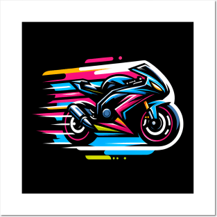 Supersport Motorbike Posters and Art